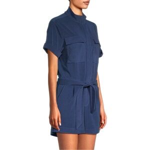 Greyson Navy Terrycloth Utility Romper - New with Tag Women's L